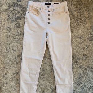 White Skinny Jeans from Banana Republic
